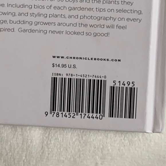 Boys with Plants Book - cover is upside down - Picture 6 of 7